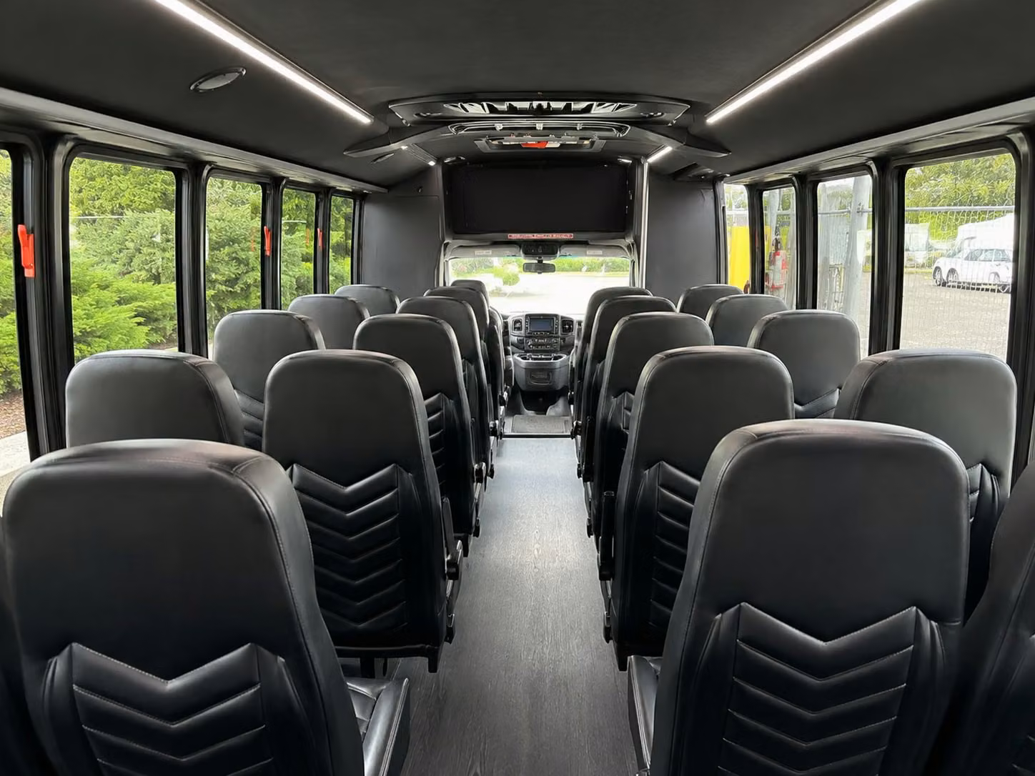 18 passenger minibus inside