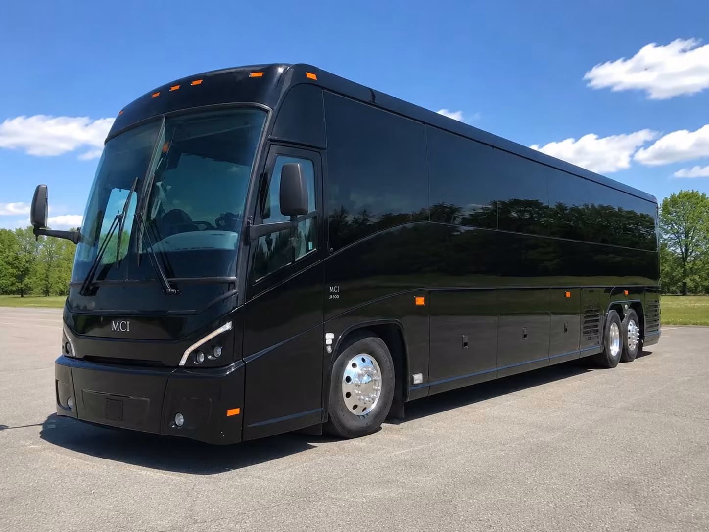 56 passenger charter bus