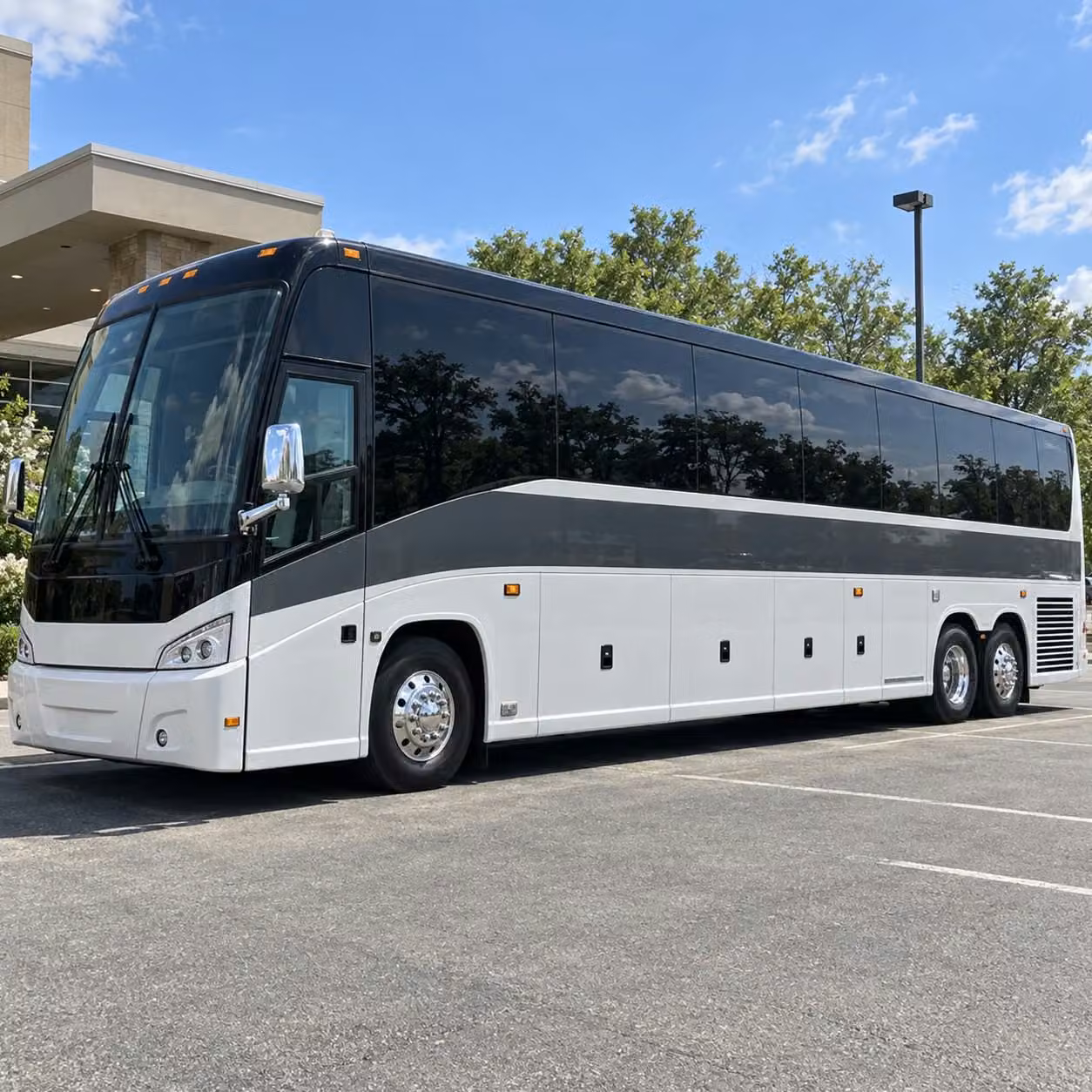 charter bus rentals for large durham prom groups and school organized transportation