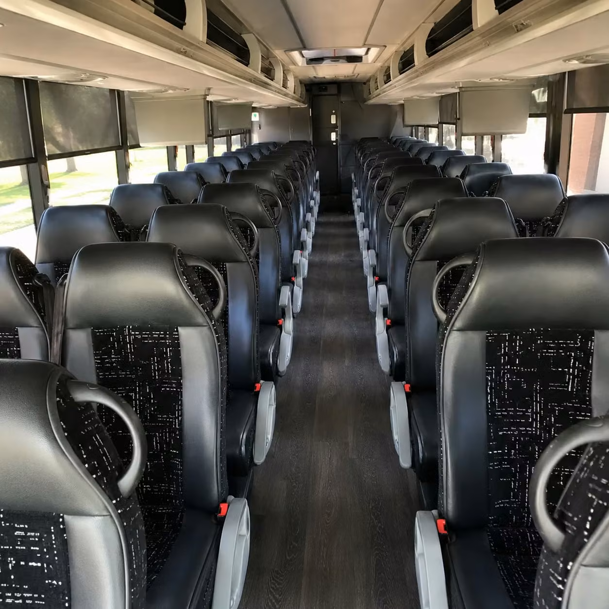 durham charter bus interior gallery