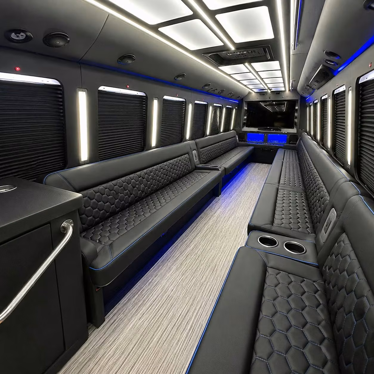 party bus interior