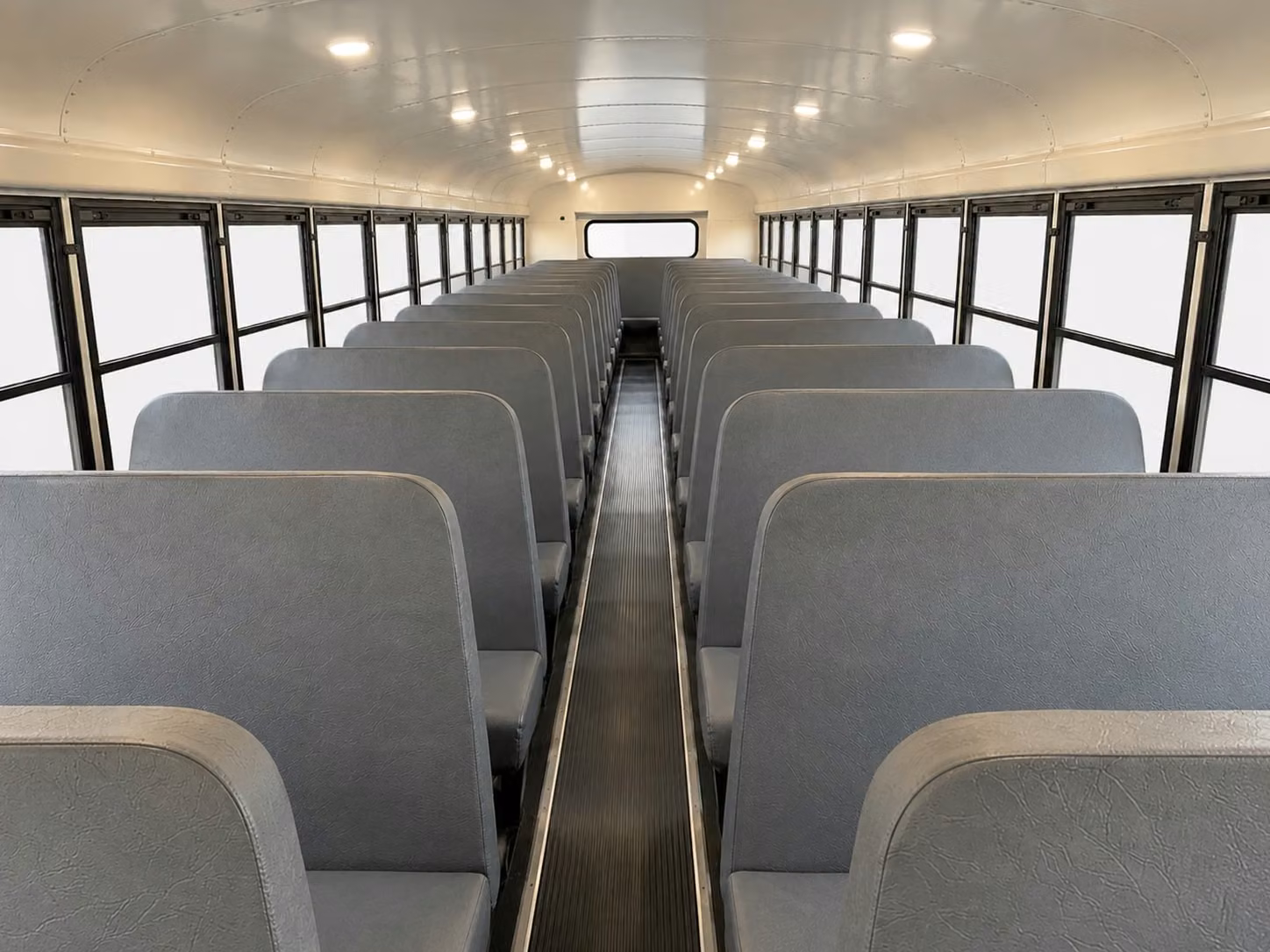 school bus interior