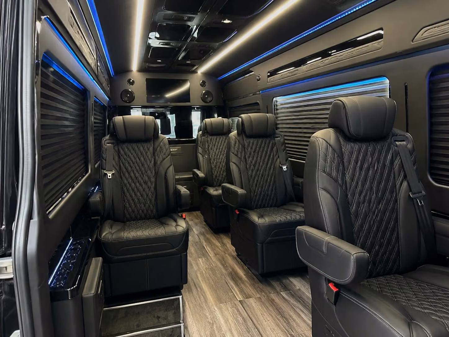 sprinter van with driver interior